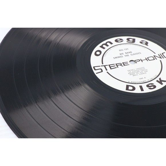 The Bob Freedman Orchestra Big Band Swings The Classics 12" LP Record Omega Disk - Picture 10 of 16